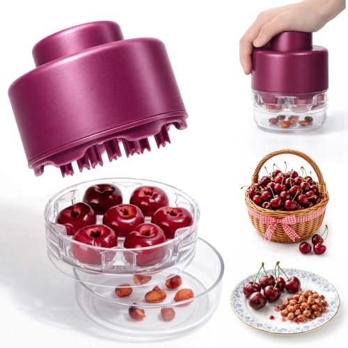 YYP 7-in-1 Cherry Pitter Tool for Effortless Seed Removal