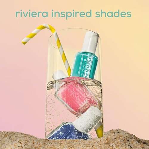 essie Jelly Nail Polish - Slushy Sun, Sheer Pink Vegan Formula, 0.46 Fl Oz