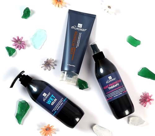 L Lorenzo Curl Activator 5.4oz - Defines Natural Curls & Waves, Eliminates Frizz, Long-Lasting Hold