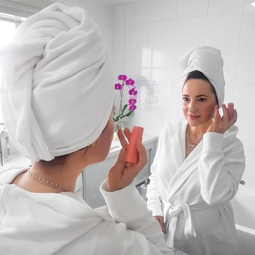 Bondi Microfiber Hair Towel - Dries Hair 50% Faster, Anti-Frizz, XL