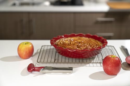 Cuisipro Apple Corer – Ergonomic Red Tool for Easy Core Removal