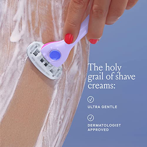 Billie Whipped Shave Cream with Lavender & Bergamot + Razor Travel Case