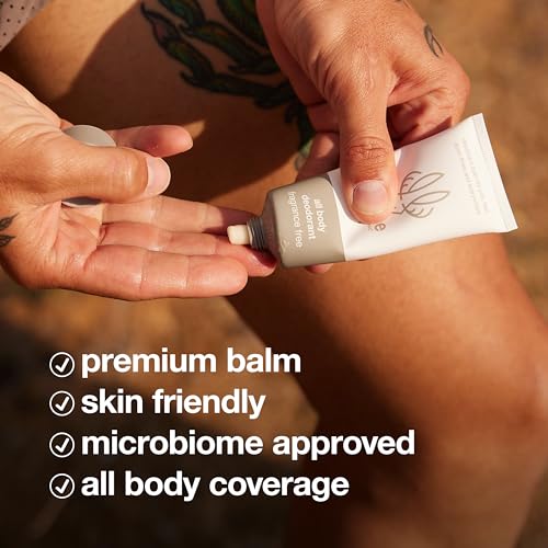Hume Supernatural Whole Body Deodorant Balm, Unscented, Aluminum Free