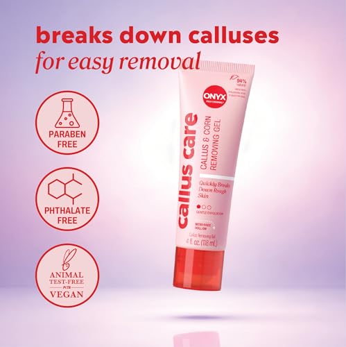 Onyx Professional Callus Remover Gel - Fast Acting 4 fl oz