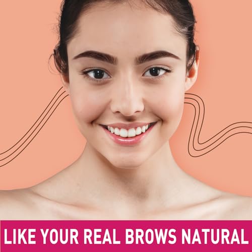 iMethod Microblading Eyebrow Pen Dark Brown 2-in-1 Eyebrow Pencil with 3-Fork Tip & Spoolie for Natural, Long-Lasting Brows