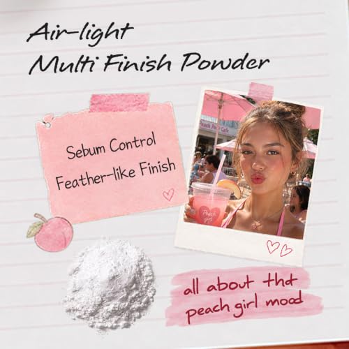 SKINFOOD Peach Cotton Setting Powder for Oily Skin - 15g