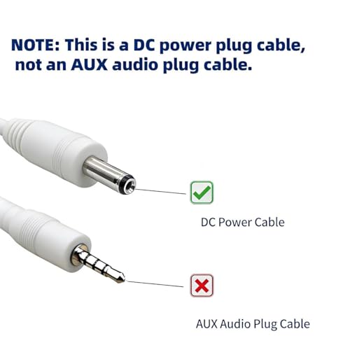 Replacement Charger Cord for Bitvae & Fairywill Electric Toothbrushes