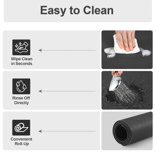 Ecotrim Absorbent Coffee Mat - 12" x 19" Non-Slip Rubber Backing