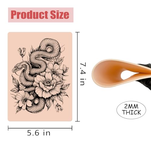 Sotica 30-Piece Tattoo Practice Kit: 10 Fake Skins and 20 Transfer Papers