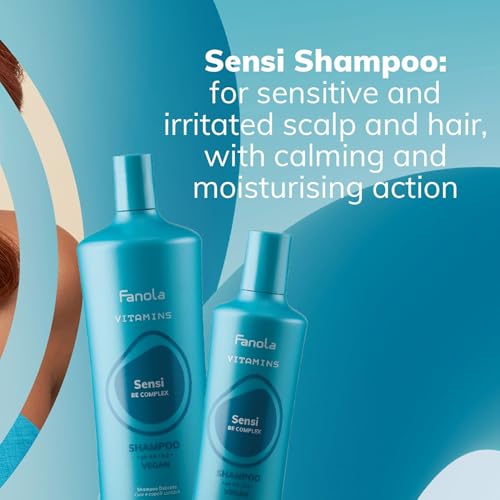 Fanola Sensitive Scalp Shampoo - Soothing 11.38 oz Cleanser