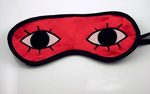 JYtop Gintama Okita Sougo Sleep Mask Anime Cosplay Eye Shade Plush Velveteen