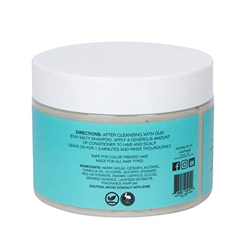 Head Kandy Stay Salty Conditioner - Hydrating Sea Salt Formula for Color-Treated Hair, 12 oz