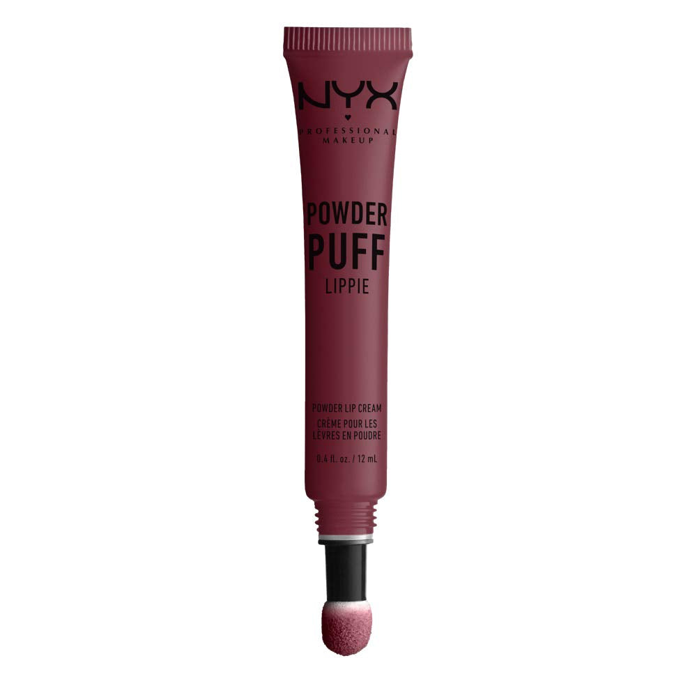 NYX Powder Puff Lippie Lip Cream - Liquid Lipstick in Puppy Love | Warm Medium Peach Shade
