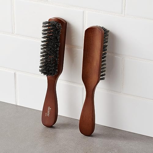 Diane Reinforced Boar Bristle Brush for Thick Curly Hair