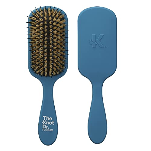 Conair The Knot Dr. Pro Style Booster Cushion Hairbrush for Detangling