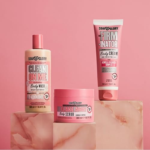 Soap & Glory Firm-inator Body Cream – 8.4 oz Hydrating Moisturizer