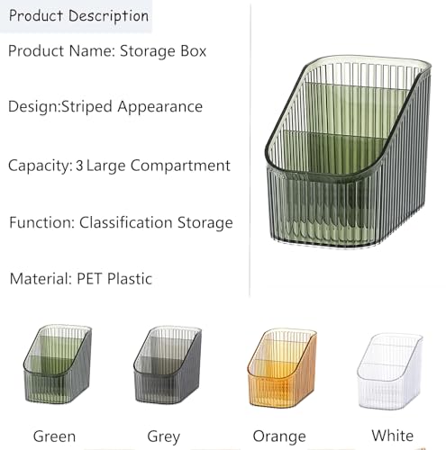 Freebirdly Green Makeup Organizer with Large Capacity & Multiple Compartments