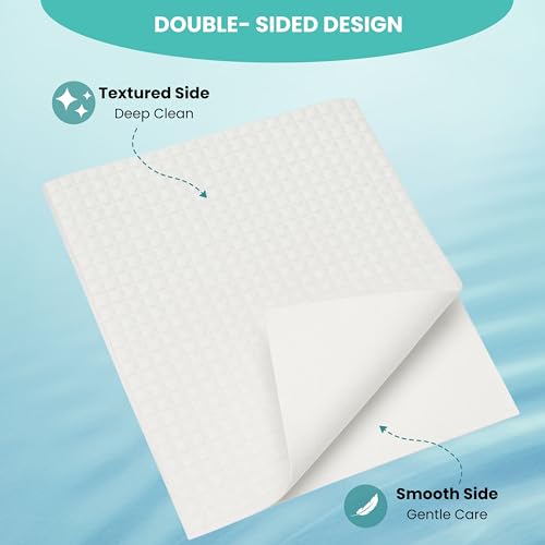 Visfresh Disposable Face Towels Travel Pack, 3 Packs x 15 Towels