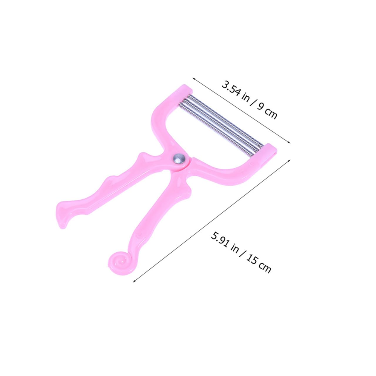 Facial Hair Removal For Women, Manual Portable Design ; Full Body Epilator, Painless Gentle Hair Pulling ; 2Pcs Pink Remover For Face, Neck And Daily Beauty Care