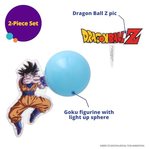 Light Up Goku Cake Topper | Dragon Ball Z Birthday Decoration
