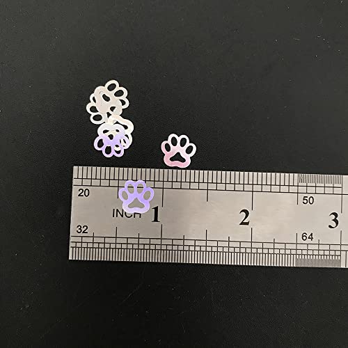 PrettyG LB100-PawPrint 10g Glitter for Face & Body Festival Makeup