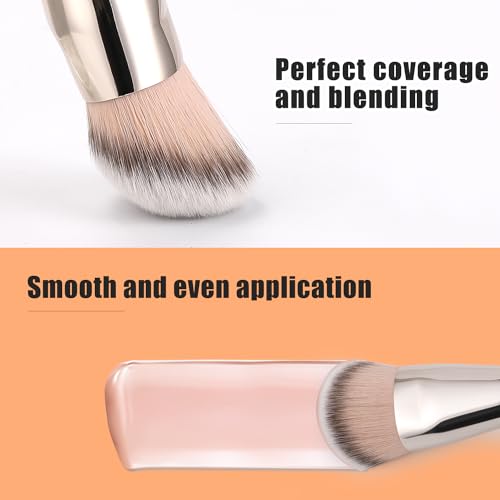 TEOYALL Large Foundation Brush for Seamless Makeup Application