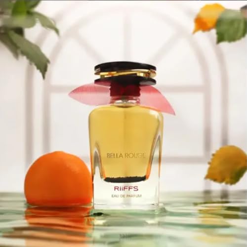 Riiffs Bella Rouge Eau de Parfum Spray - Unisex Fragrance 3.4 fl oz