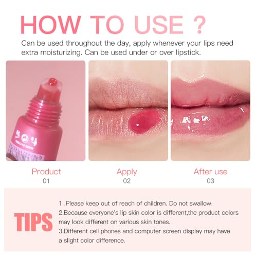 SAM SUGAR Tinted Lip Balm with Keychain - Hydrating & Non-Sticky