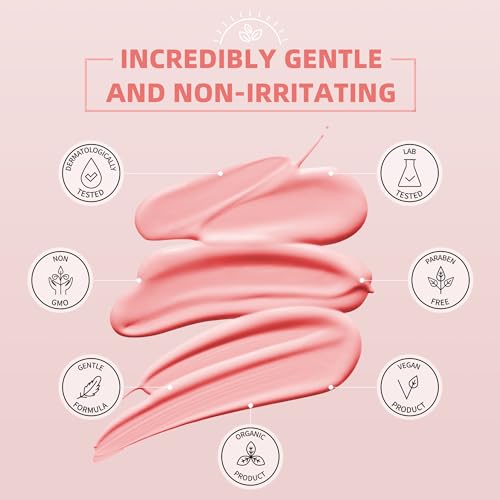 GIRLEARLE Hard Wax Beads for Hair Removal, 2.5lb, Rose Oil Infused, Brazilian Bikini Wax for Women Men, Sensitive Skin, Full Body Legs Face Underarms Waxing Beads