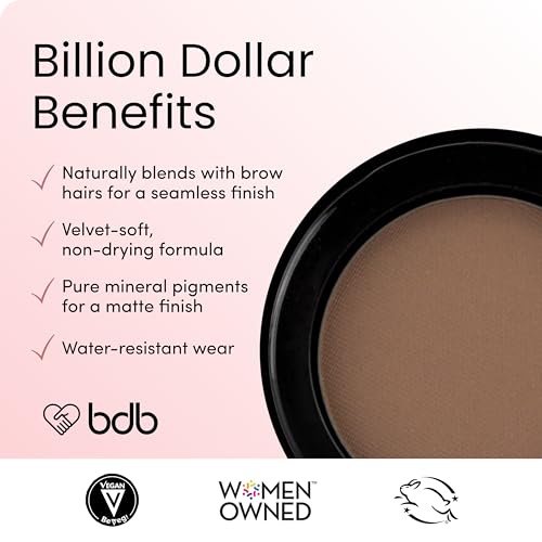 Billion Dollar Brows Eyebrow Powder in Taupe - Velvet Brow Filler