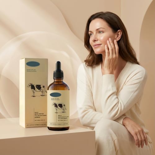 Retinol & Peptide Tallow Facial Serum - Daily Skin Moisturizing Essence