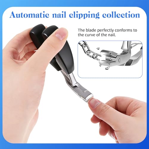 Toe Nail Clippers for Seniors - Long-Handle Heavy-Duty Nail Clippers for Thick Nails