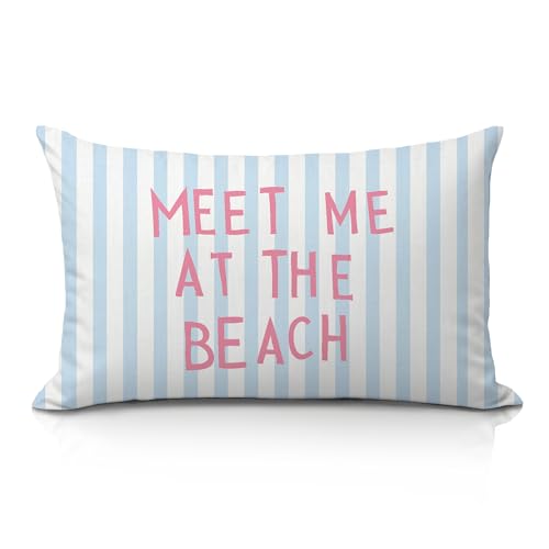 Coastal Beach 12x20 Decorative Pillow Cover for Home Decor