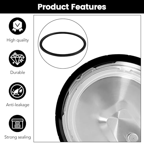 Pressure Cooker Sealing Ring & Overpressure Plugs for Presto 6 Quart