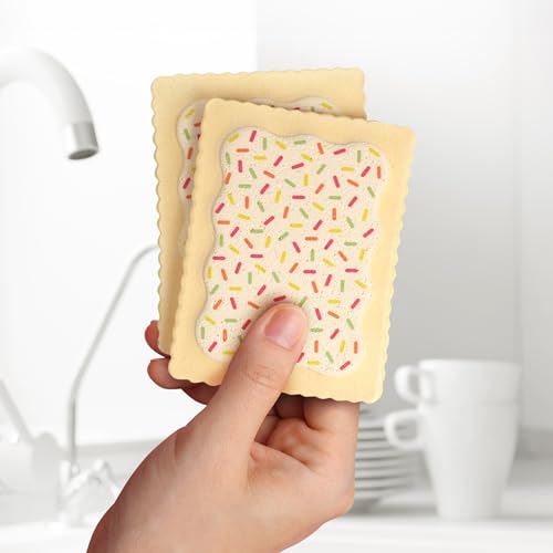 Fred & Friends Slop Tarts Set of 4 Compressed Kitchen Sponges