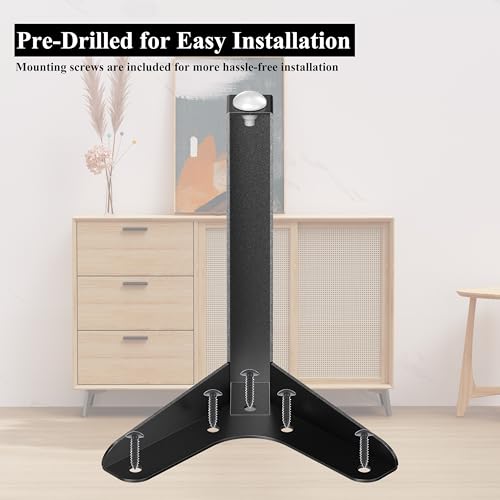Luffioner Heavy Duty Metal Table Legs - Square Tube Design for Coffee & Dining Tables