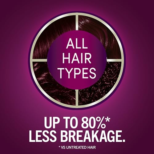 Schwarzkopf Keratin Color Ruby Noir Permanent Hair Dye - 100% Gray Coverage