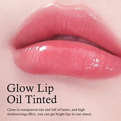 KYDA Hydrating Lip Glow Oil - Moisturizing Tinted Lip Oil - Pink