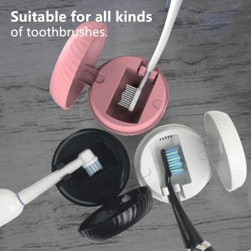 iHave Upgraded Black UV Toothbrush Sanitizer Wall Mount Holder