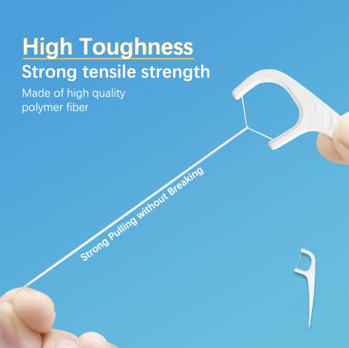 150 Count Gooood-Zhx Dental Floss Picks with Brush for Adults