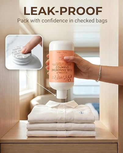SpareCruise Hidden Liquor Shampoo Bottles - 32oz Discreet Travel Flasks