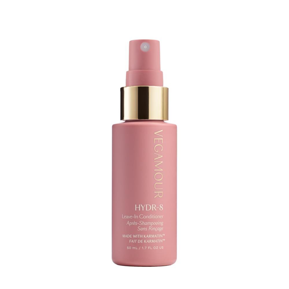 Leave-In Conditioner for Deep Hydration & Heat Protection - Vegan Keratin for Soft, Silky, Frizz-Free Hair