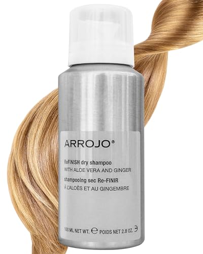 Arrojo ReFINISH Dry Shampoo – Volumizing Oil-Absorbing Spray for All Hair
