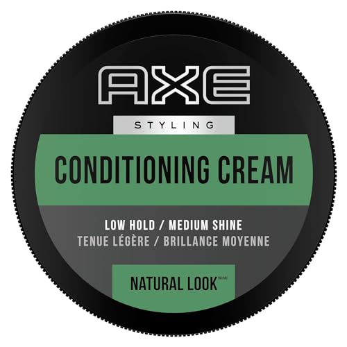 Axe Styling Cream, Natural Soft Hold Hair Cream, 2.64oz (Pack of 2)