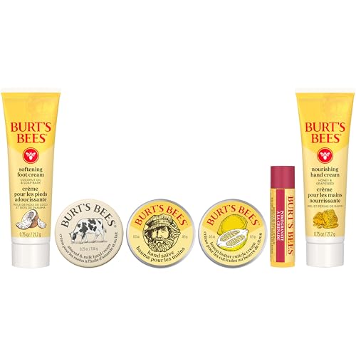 Burt's Bees Tips and Toes Kit - 6 Travel Size Skin Care Essentials