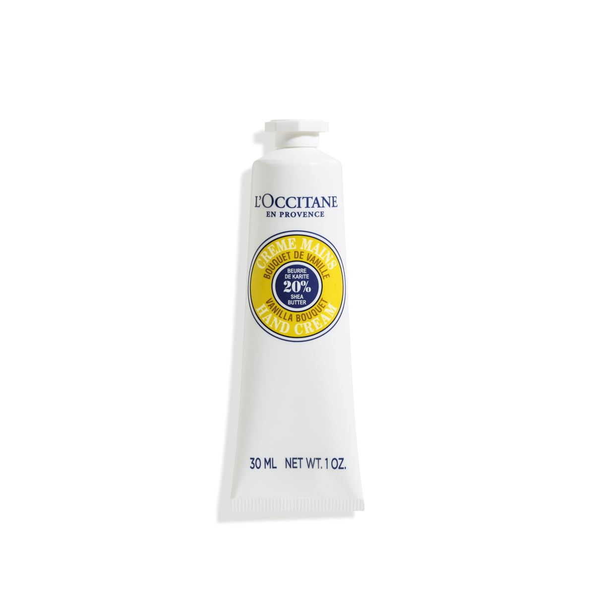 L’OCCITANE Shea Butter Hand Cream - Nourishing Vegan Formula with 20% Organic Shea Butter | Perfect for Very Dry Hands