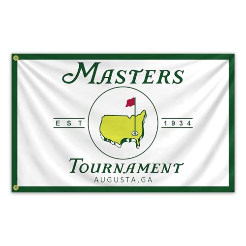 3x5 Ft Double-Sided Golf Flag - Durable Polyester Banner for Room Decor