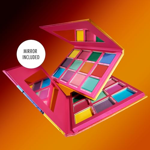 Black Radiance Brilliant Effects Eye Shadow Palette - Tribal Bright, 12 Shades