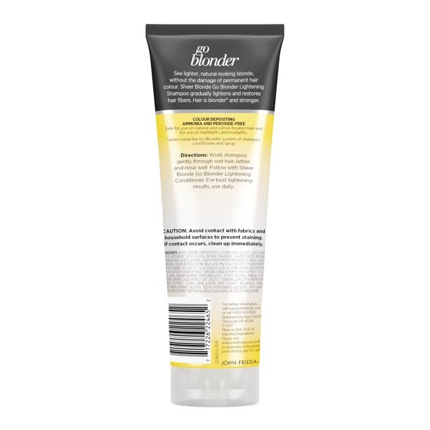 Sheer Blonde Go Blonder Lightening Shampoo - 8.3 Oz (245ml) | 2 Pack