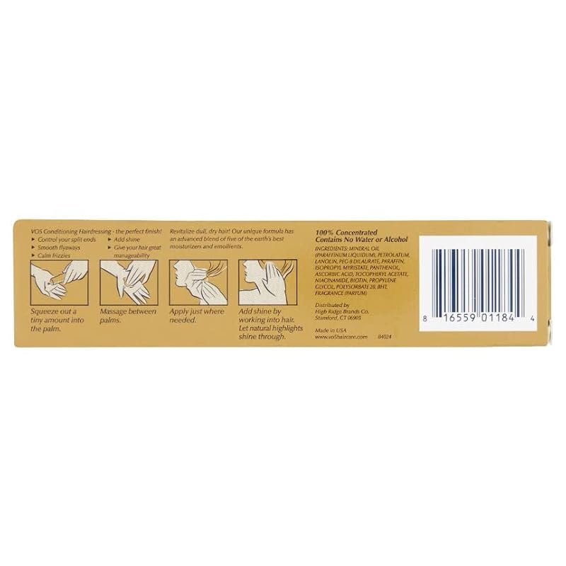 Alberto VO5 Conditioning Hairdressing for Dry Hair - 1.5 oz (Pack of 4)